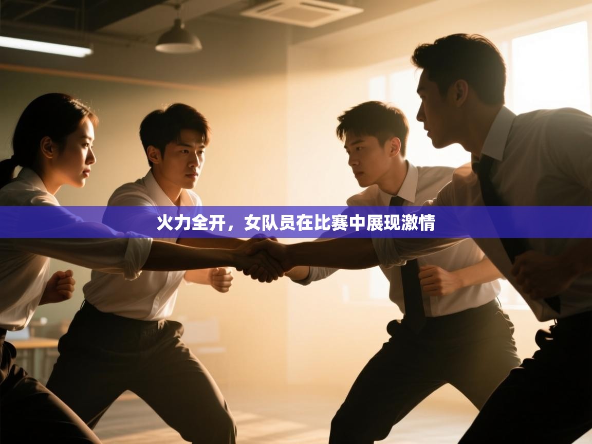 火力全开，女队员在比赛中展现激情