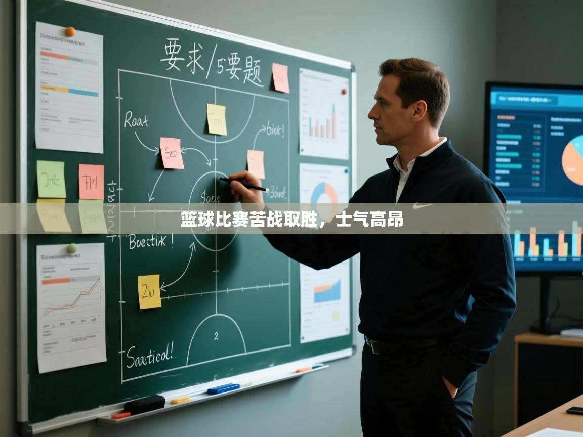 篮球比赛苦战取胜，士气高昂